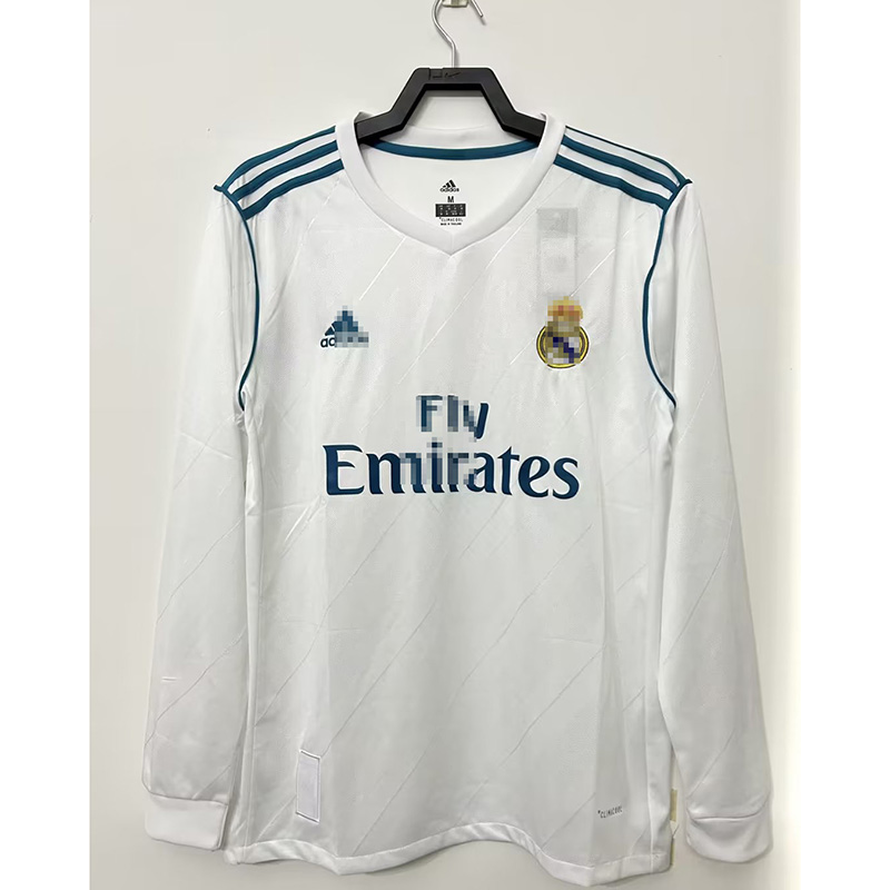 Camiseta Real Madrid Home Retro 17/18 ML